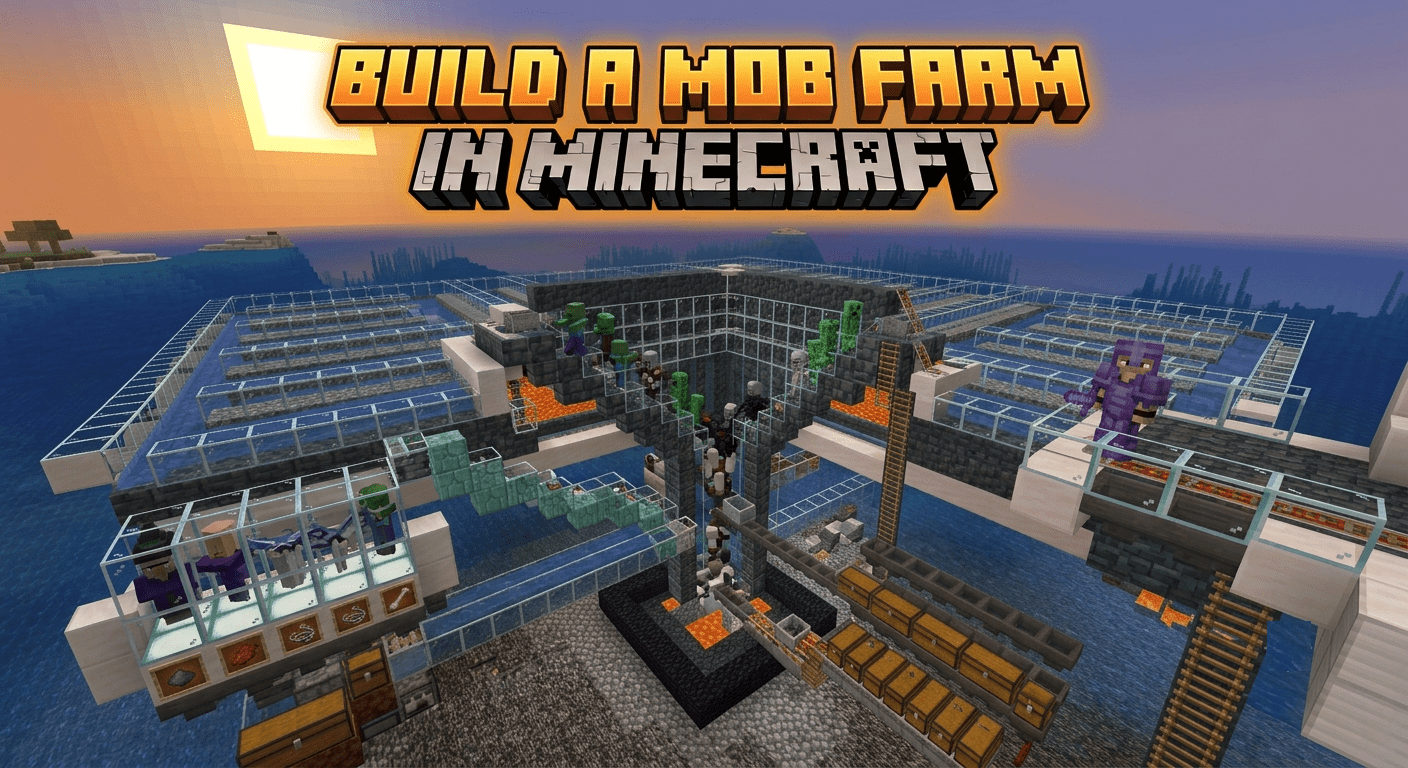 How to Build a Mob Farm in Minecraft: The Complete Guide