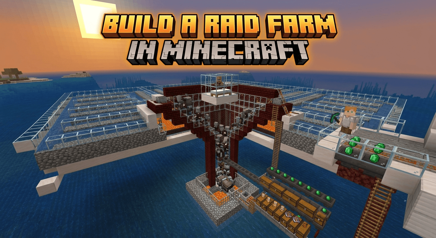 How to Build a Raid Farm in Minecraft: The Complete Guide